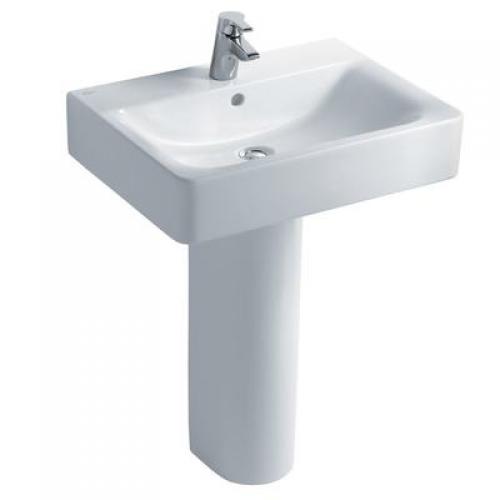 Concept Cube 550mm Basin And Full Pedestal